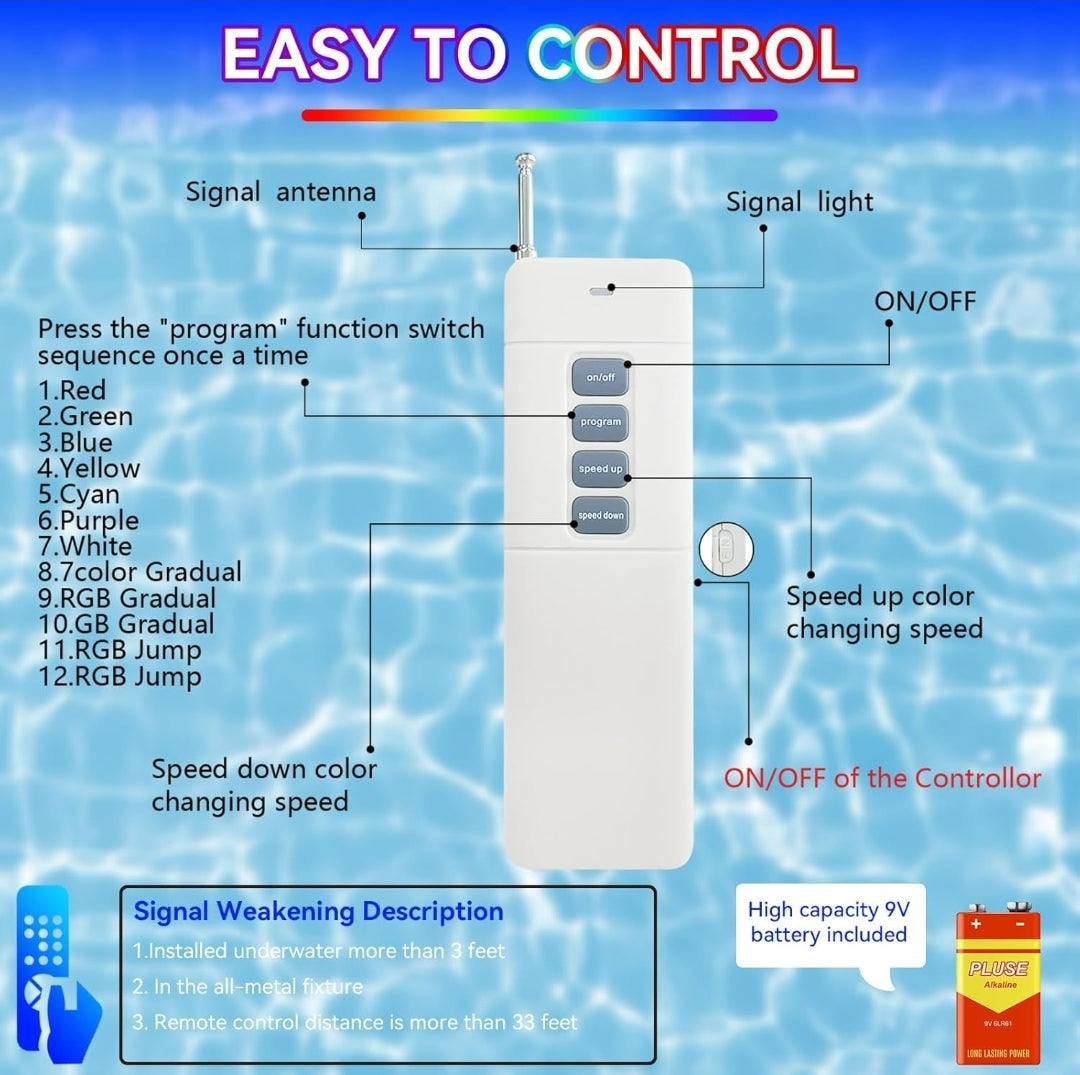 Pool Light Retail $110