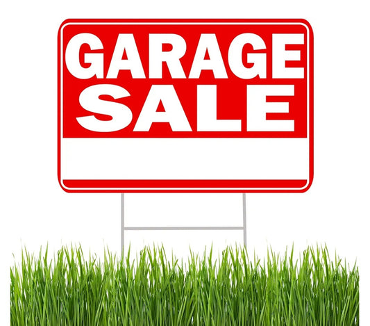 Retail $10 Garage Sale Sign