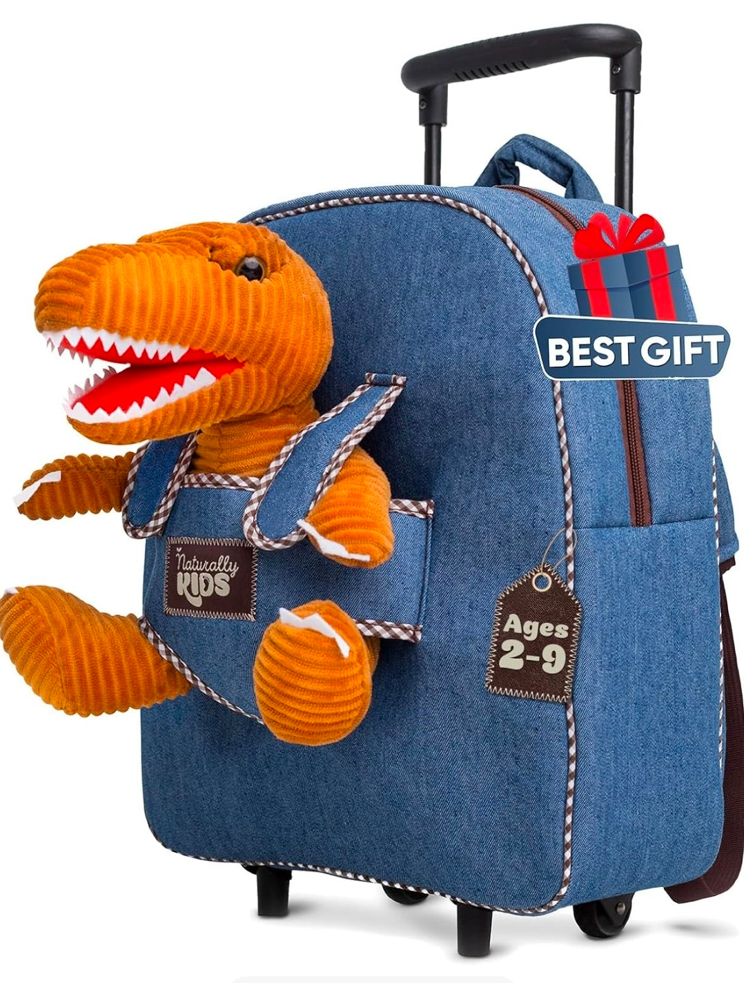 Toddler Rolling Backpack Retail $47