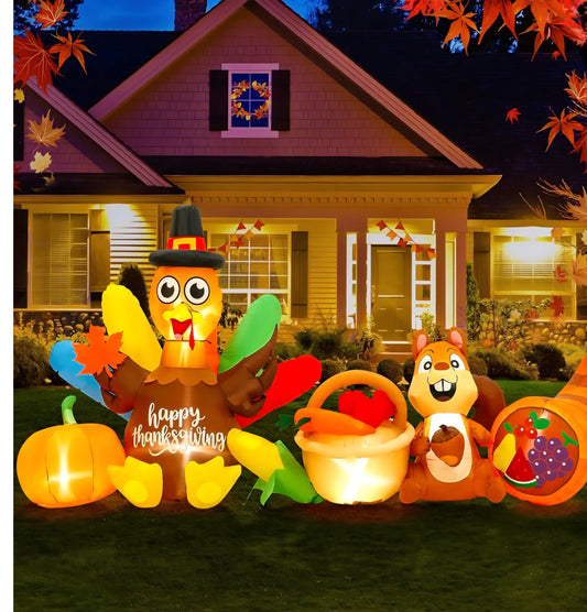 Reatil $60 Turky/ Squirrel Blowup