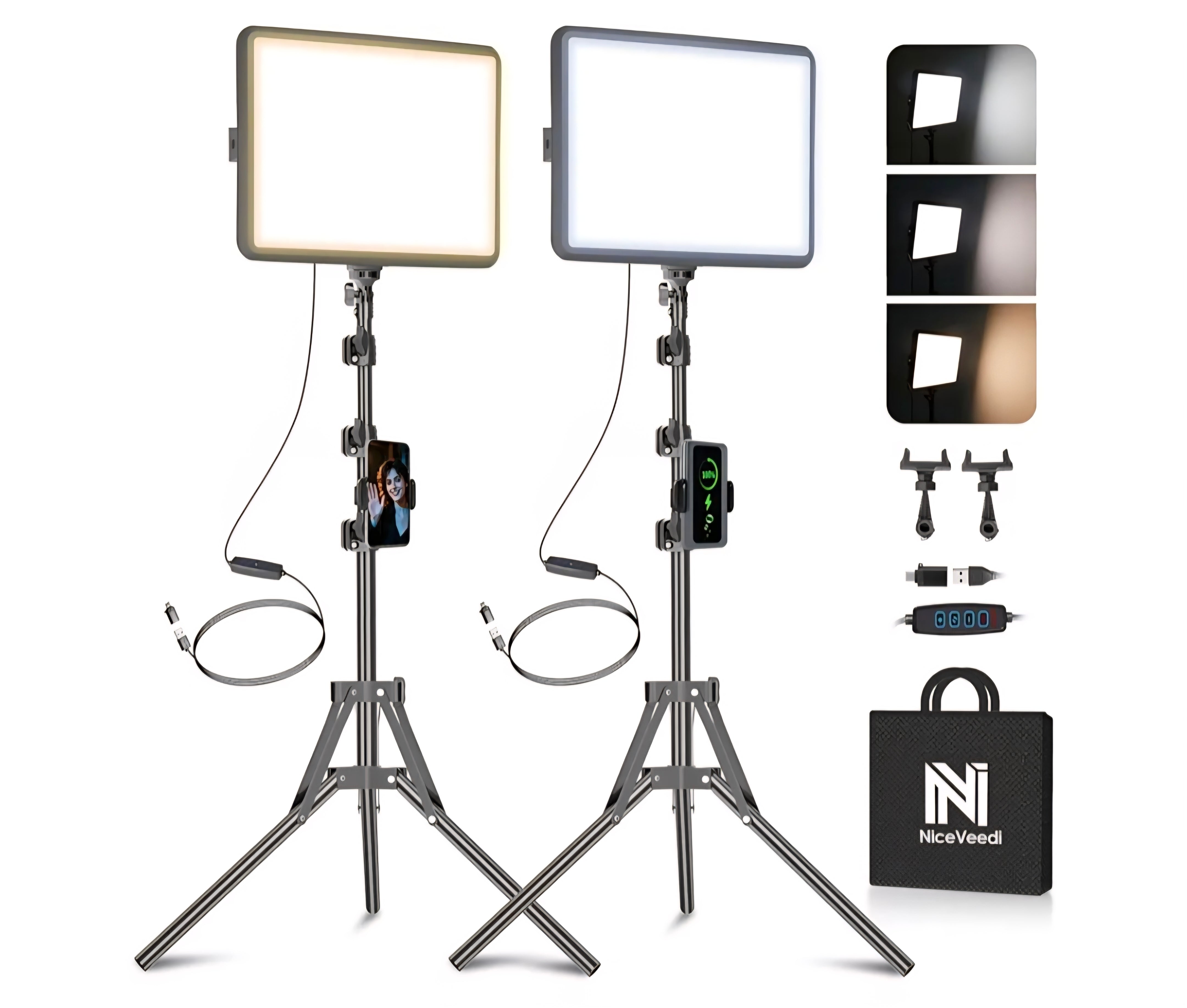 Retail $50 2pk Video Light Kit