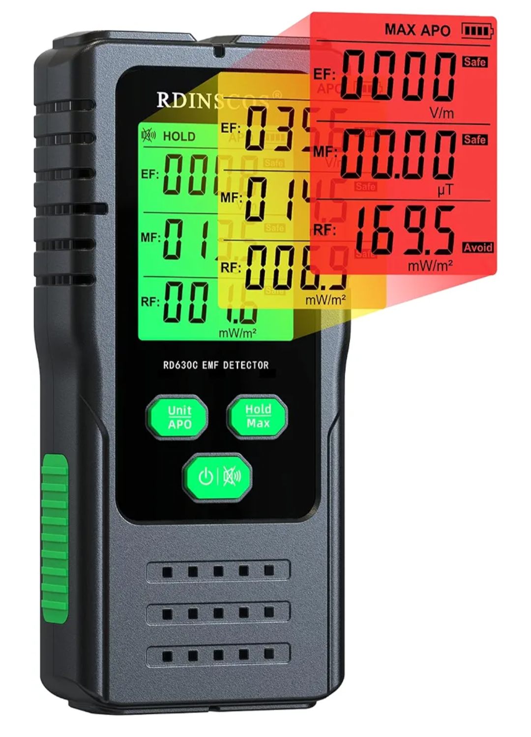 EMF Detector 3in1 Electromagnetic Radiation Meter