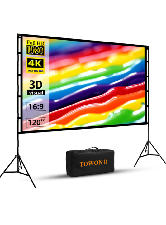 120 inch Projector Screen Retail $84