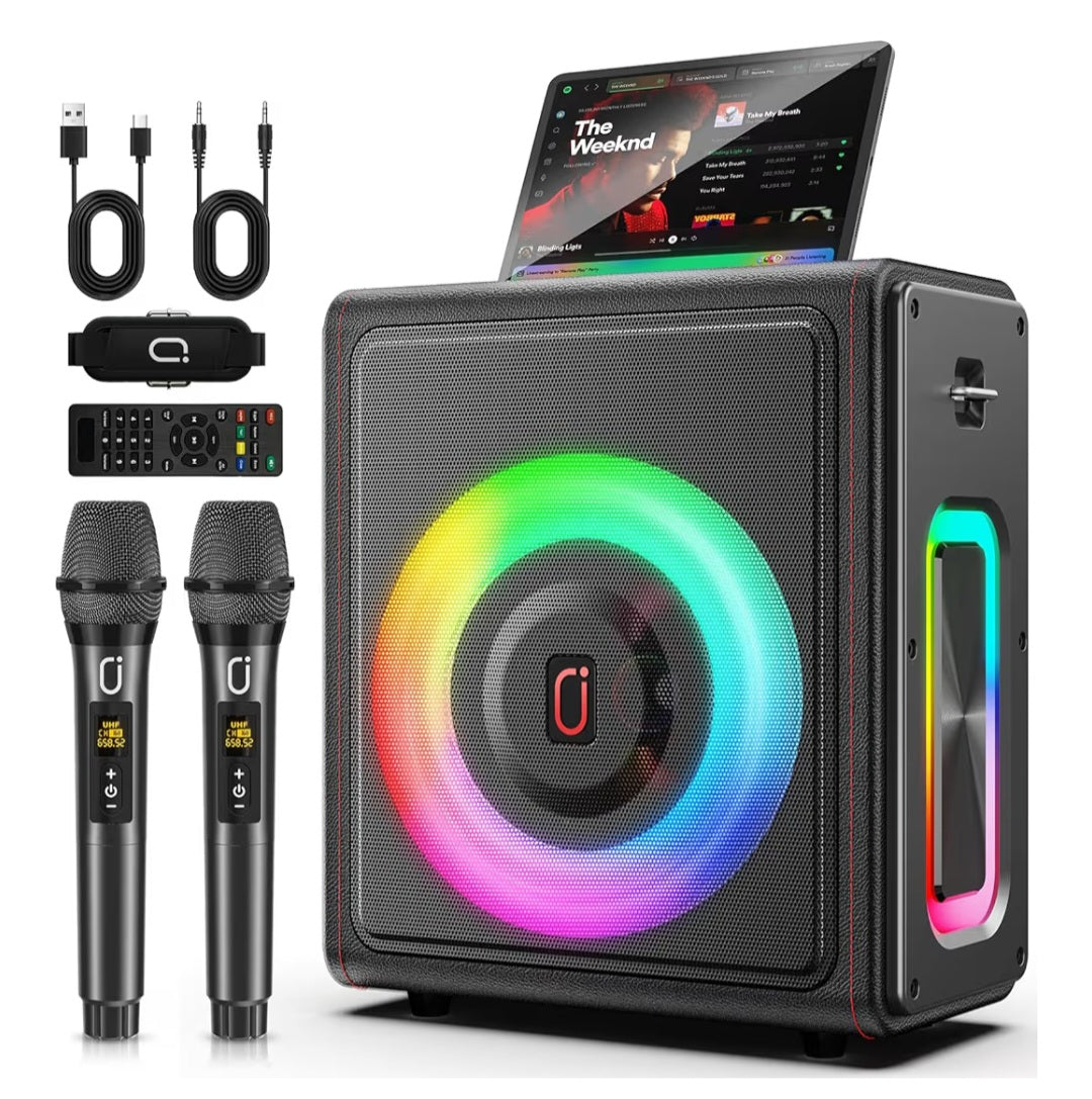 Retail $130 MS75 Karaoke with Portable Speaker