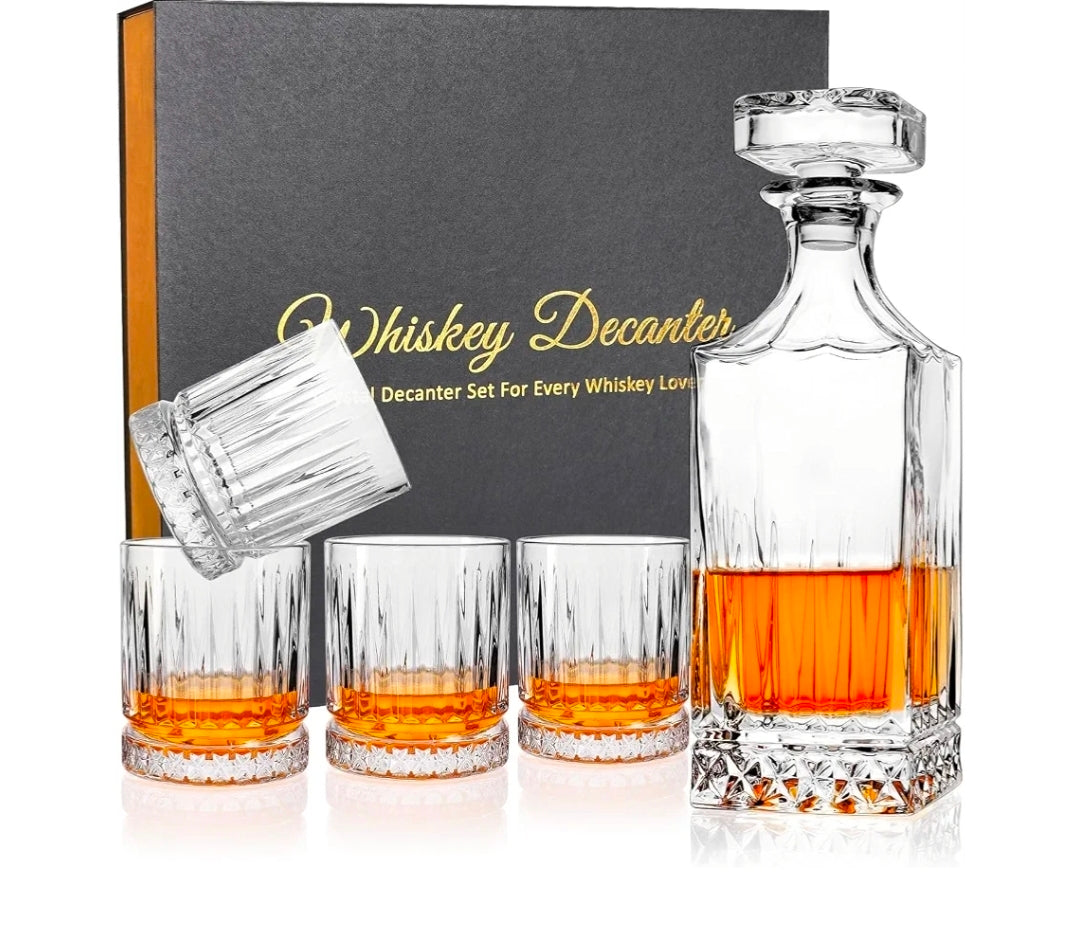 Crystal Whiskey Set