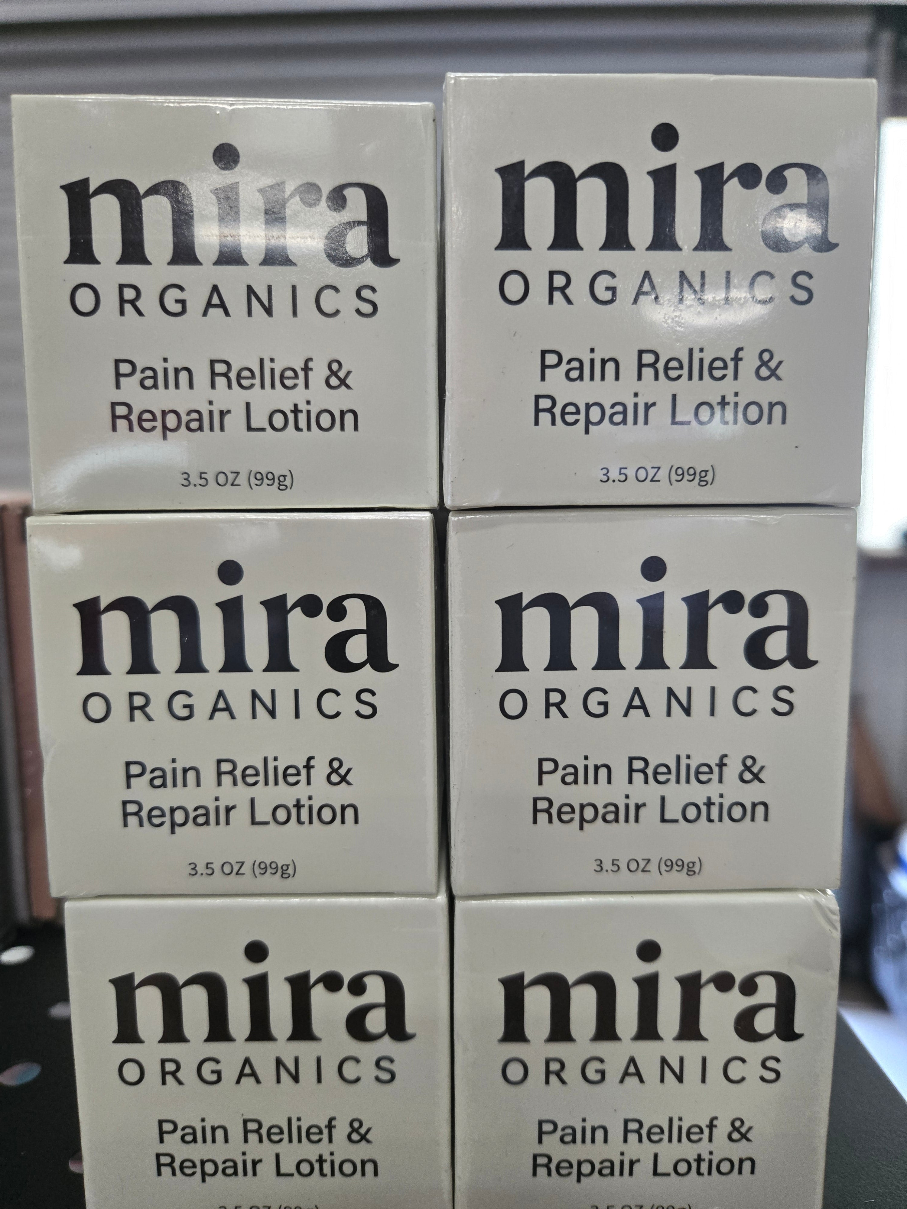 Retial $10 Mira Pain/Repair Lotion