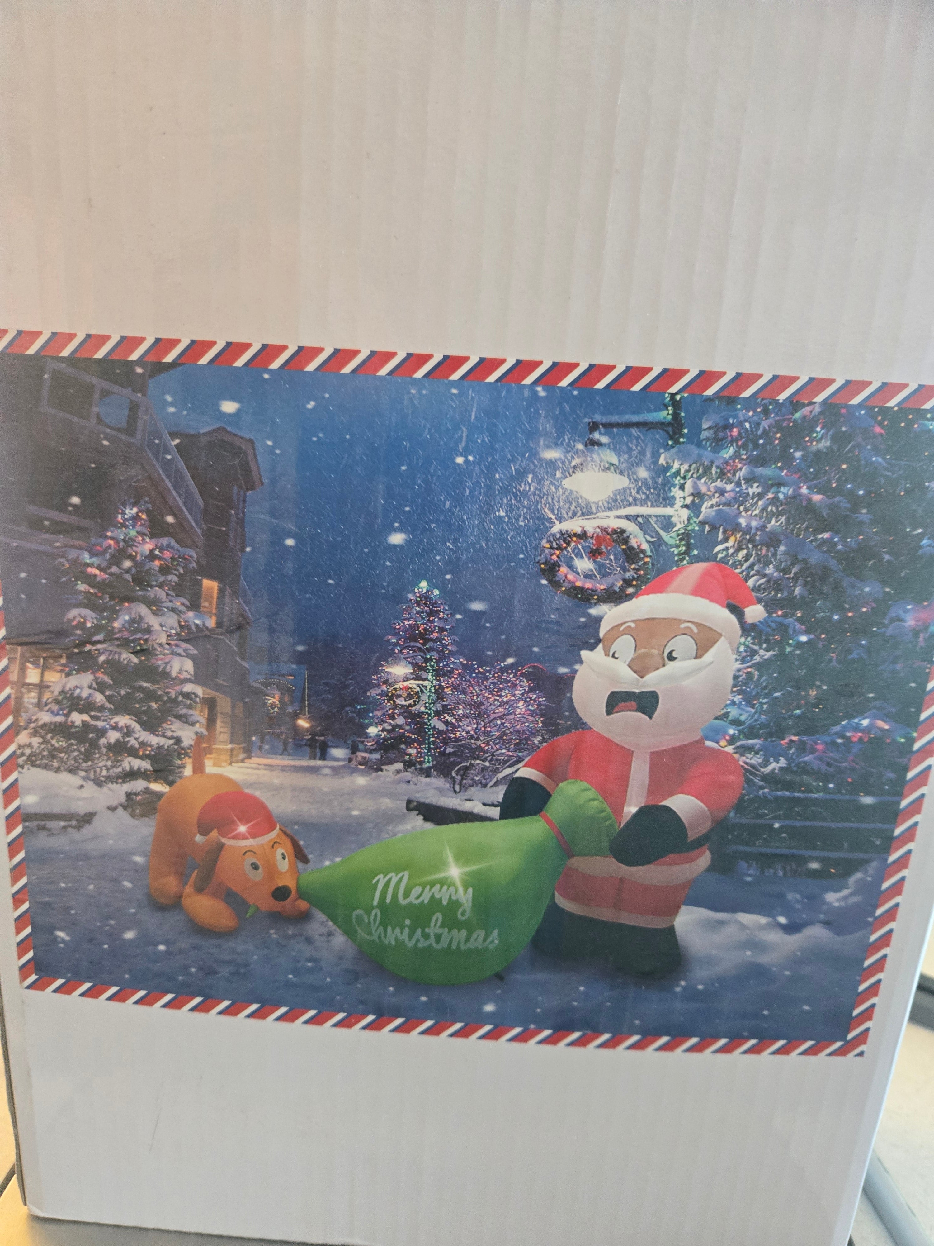 Retail $60 Santa and Dog