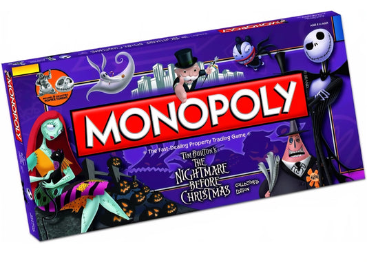 Retail $76 Monopoly Nightmare Before Christmas