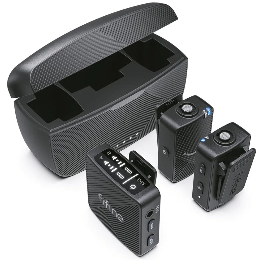 Retail $70 Fifine Wireless Mic