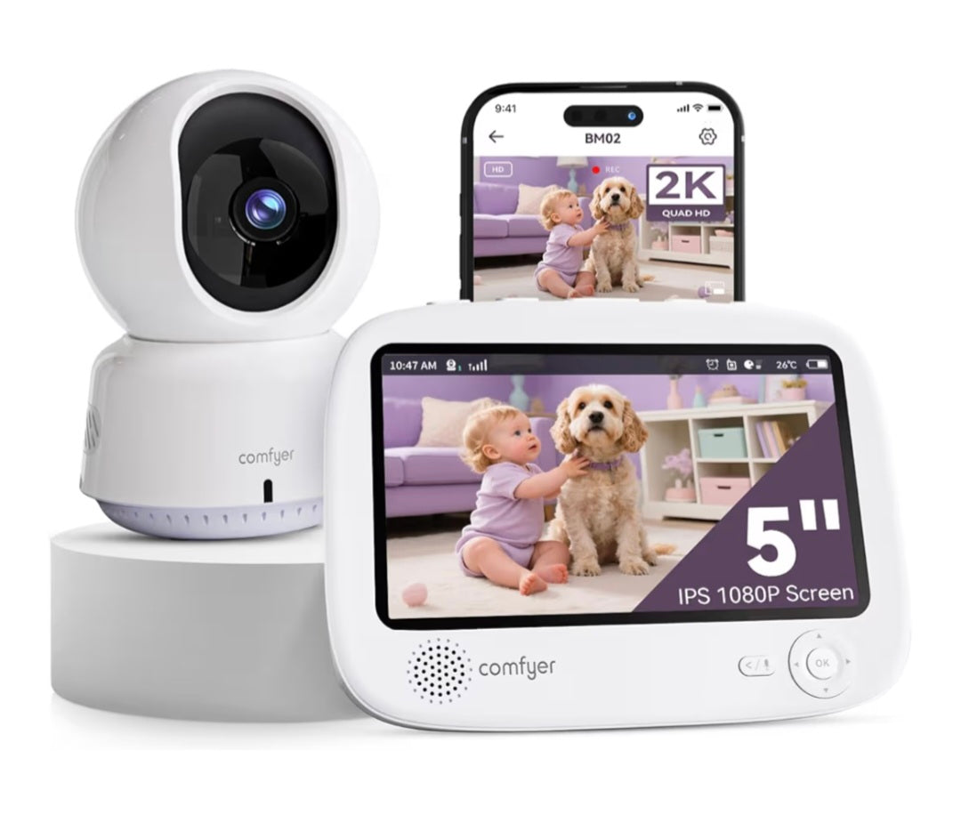Retail $80 Comfyer Baby Smart Monitor
