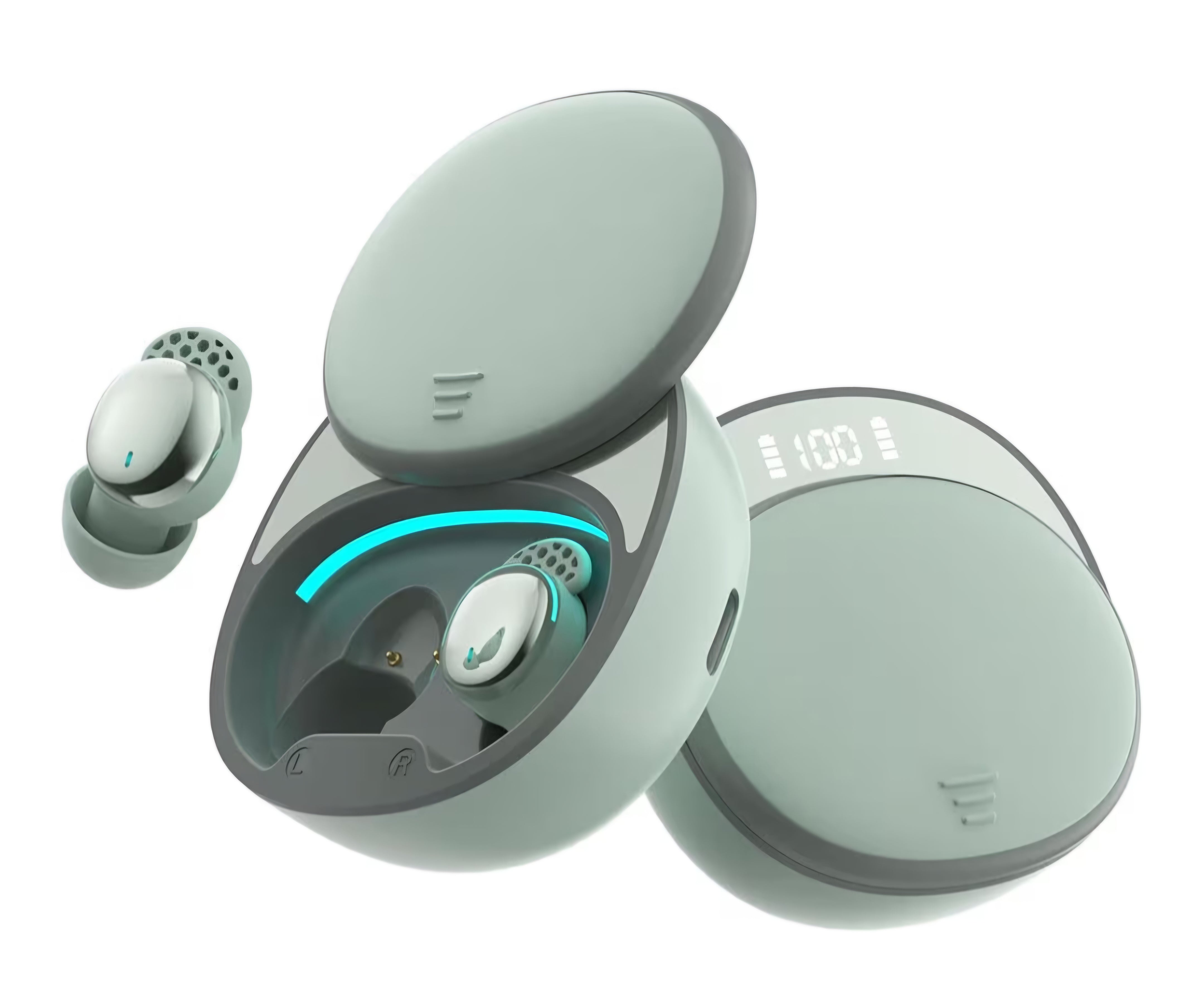 Retail $36 Mint Green Sleeping Earbuds