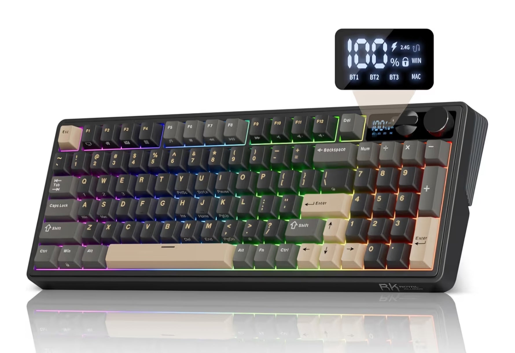 Retail $90 RK M100 Mechanical Keyboard