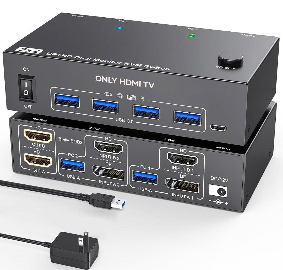 KVM Switch Retail $60