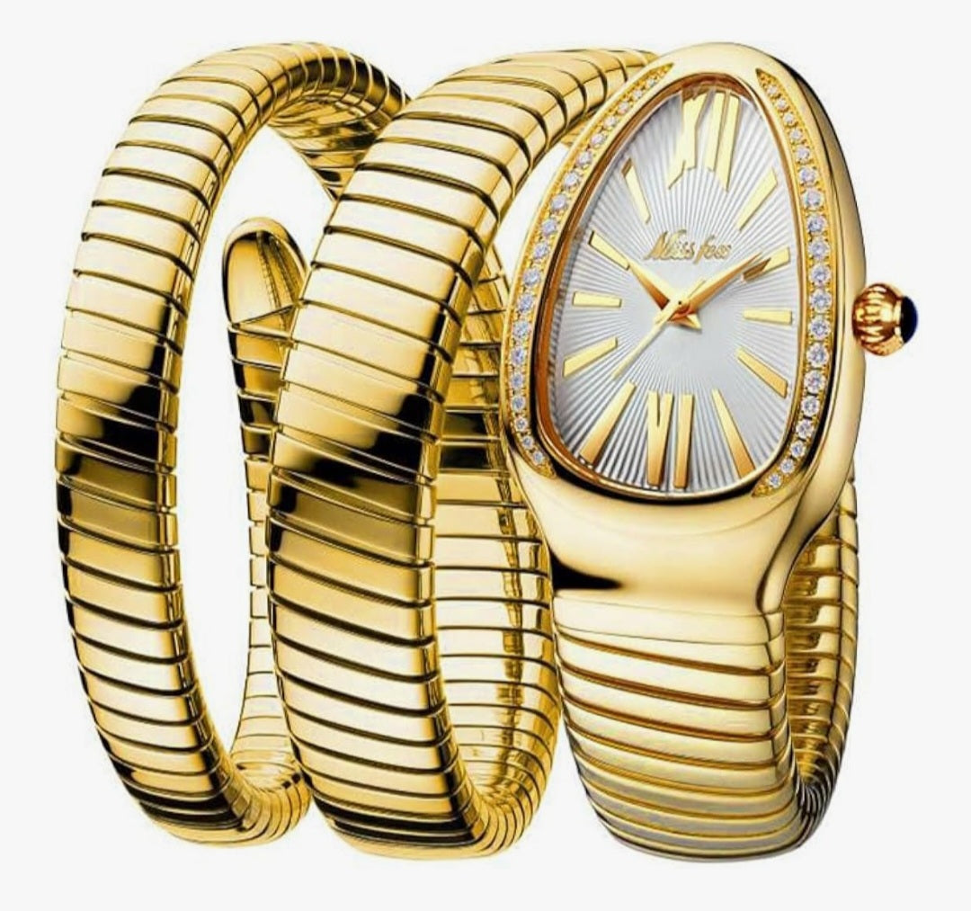 Retail $40 Snake Shape Watch Gold color