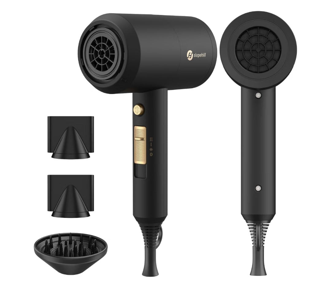 Retail $50 SlopeHill Hair Dryer Black