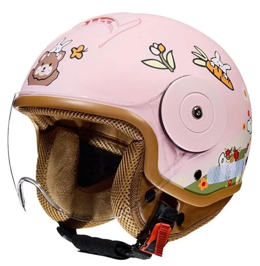 Retail $50 Kids Motorcycle Helment Pink