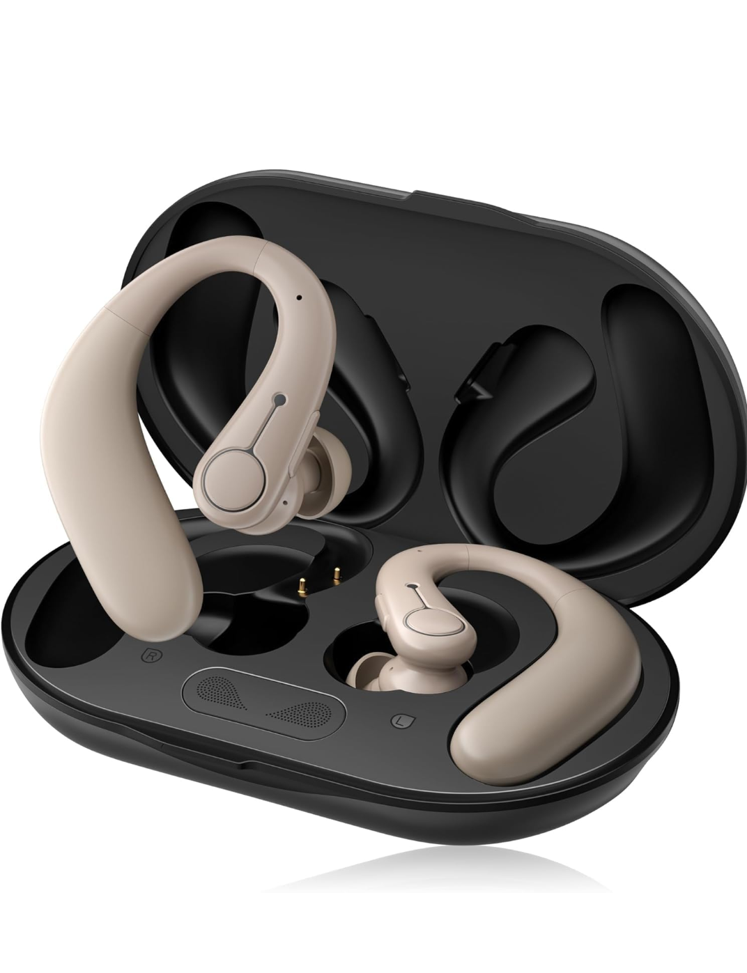 Black BT Hearing Aids Retail $160