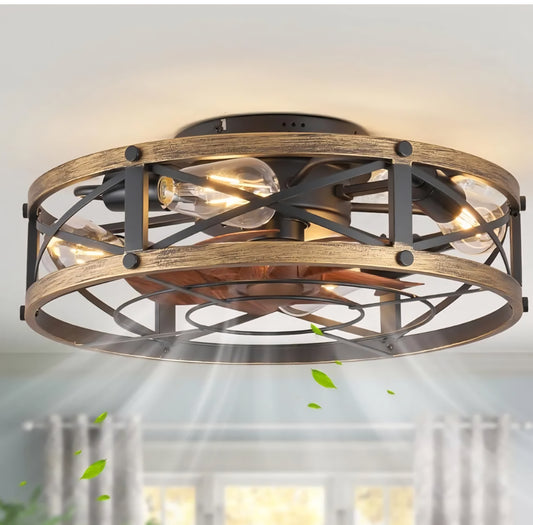 Retail $120 Farmhouse Celing Fan