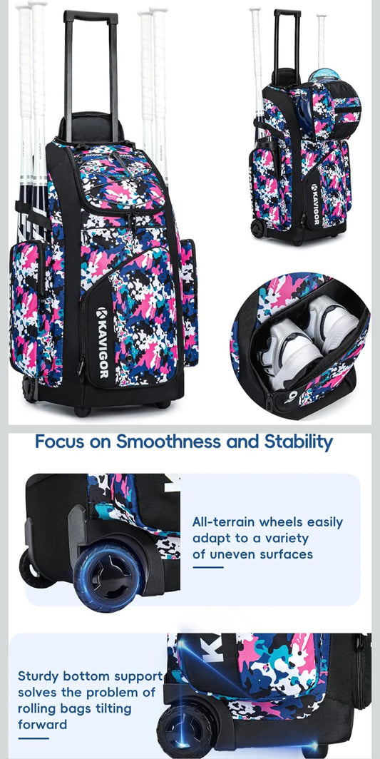 Retail $130 Kavigor Softball/Baseball Bag
