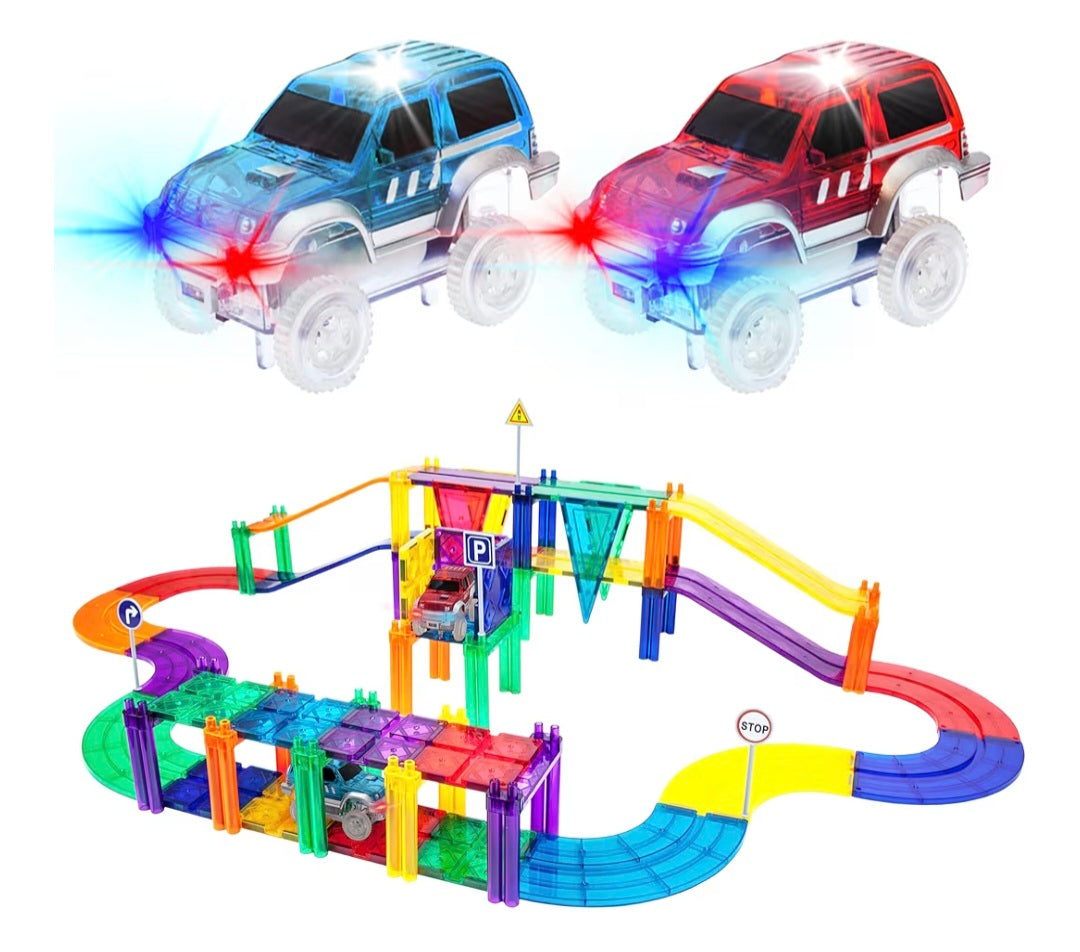 Retail $60 Magnetic Race Track Set