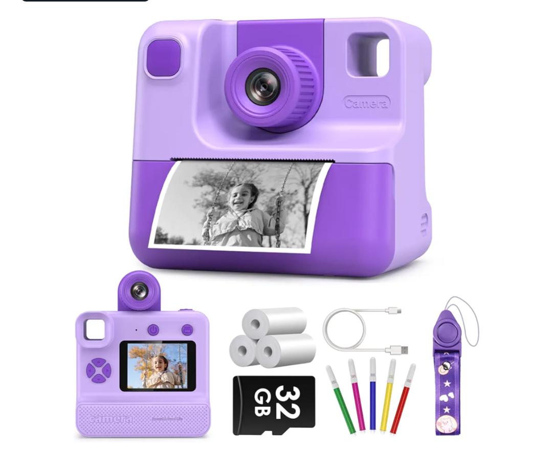 Kids Print Camera Retail $50