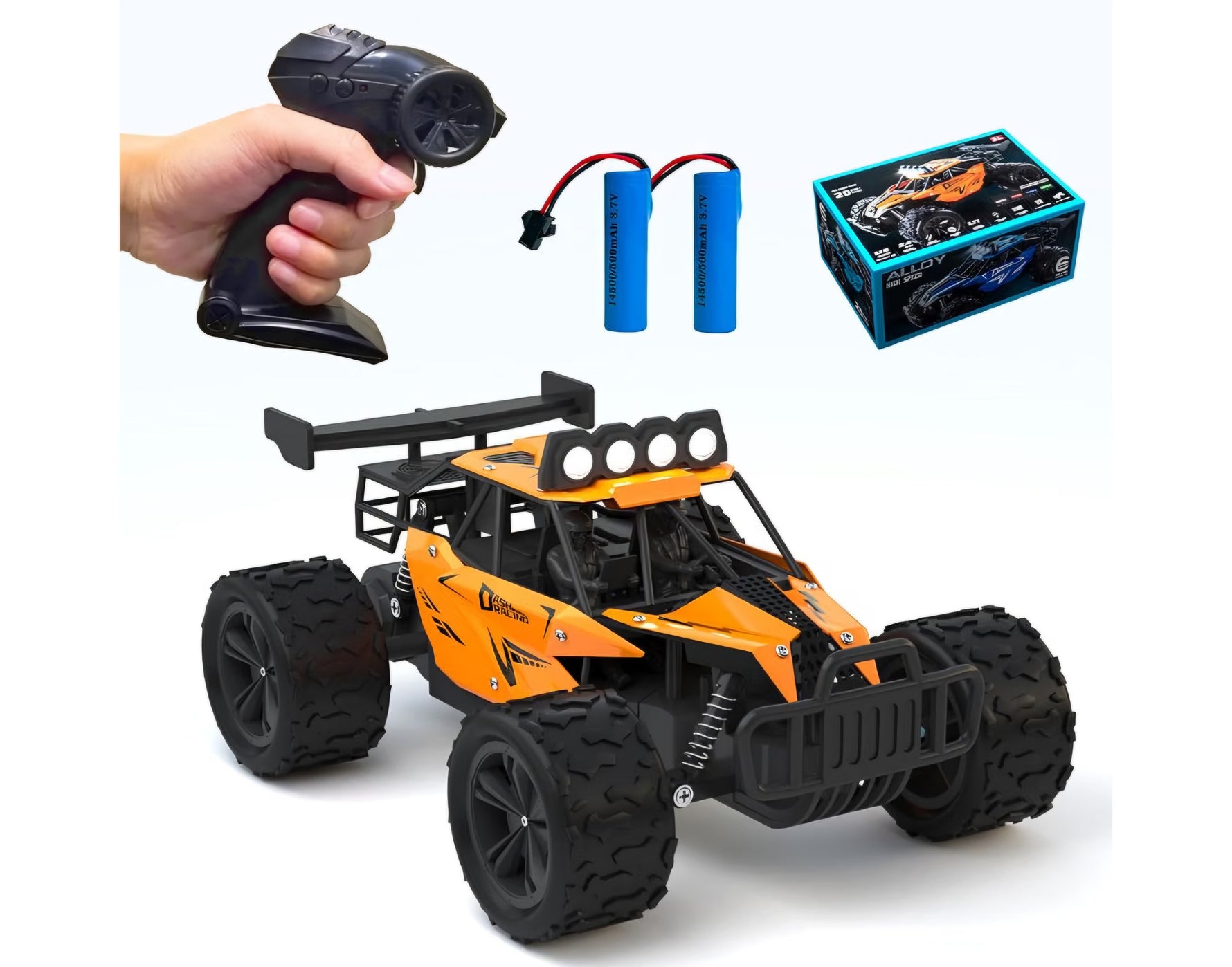 Retail $35 Dash Racing Car Orange