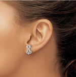 Puppy Dog Earrings 925 S