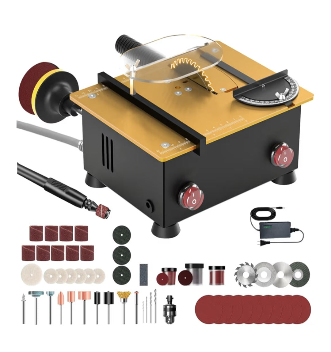 Retail $120 Multi-Functional Mini Table Saw