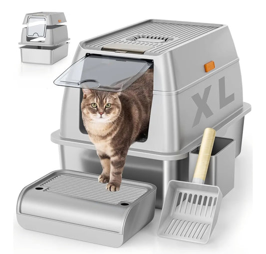 Retail $110 XL SS Cat Litter Box