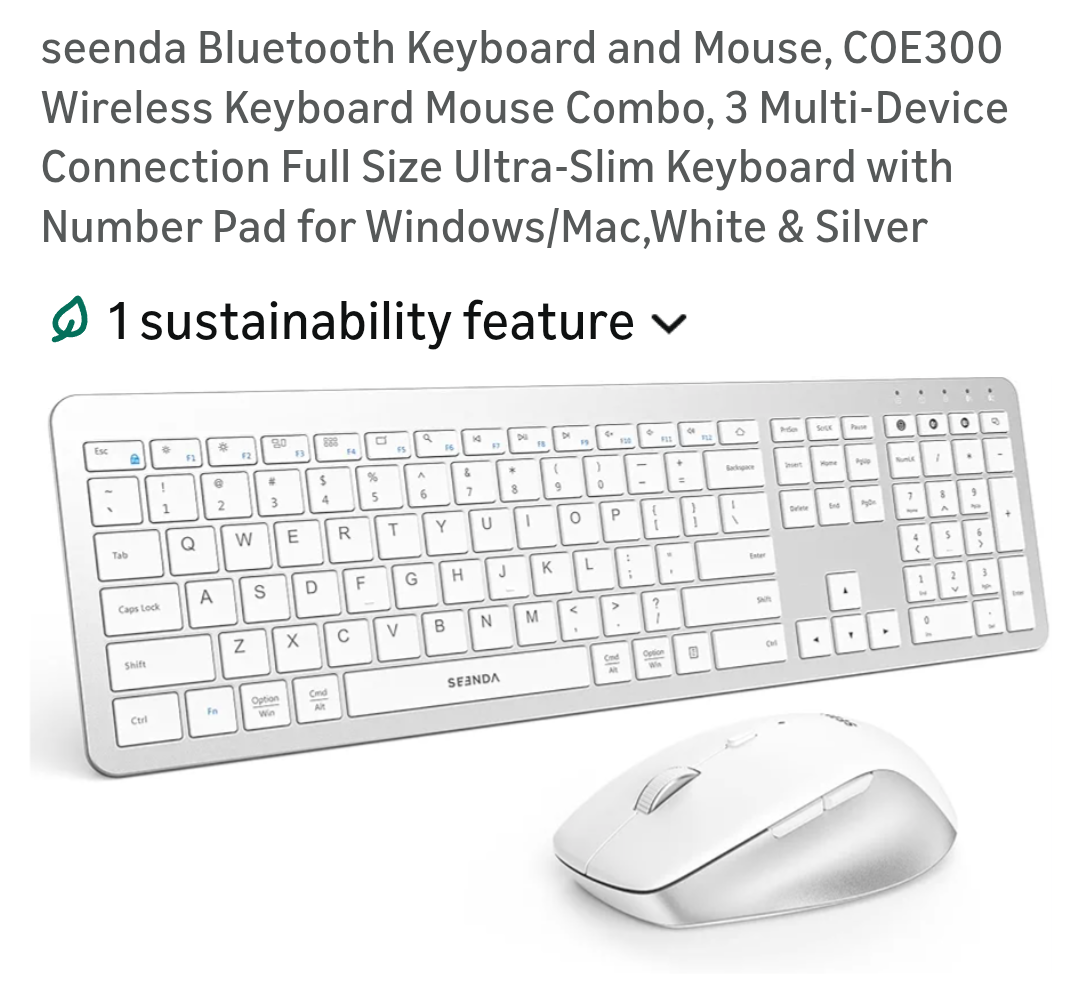 BT Keyboard and Mouse Combo
