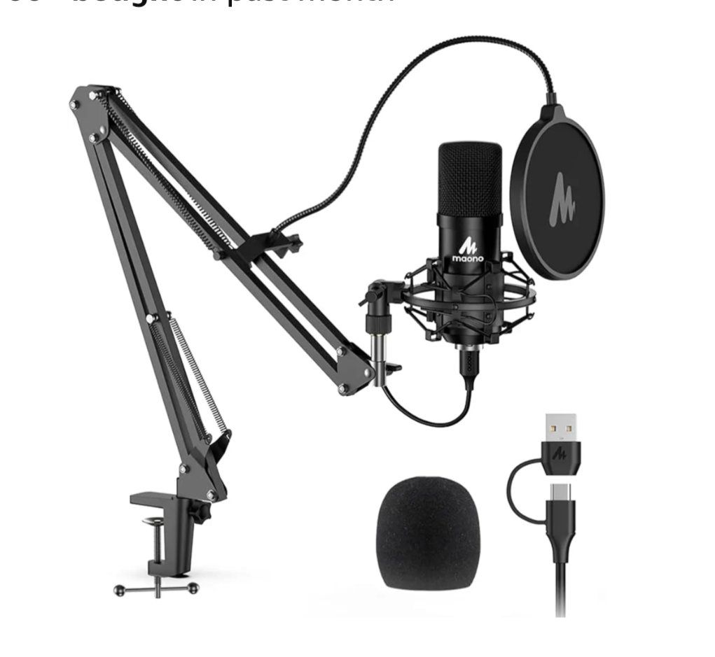 Podcasting Mic Kit Retail $60