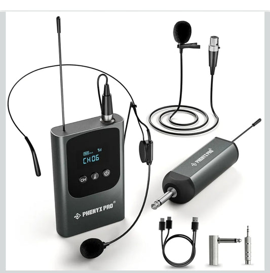 Wireless Microphone System Retail $56