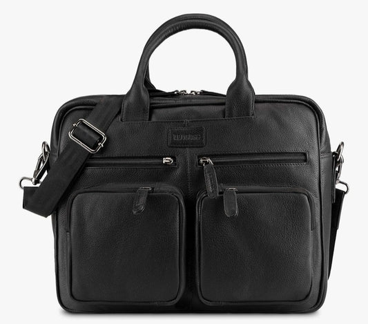 Retail $36 Dallas Shoulder Leather Bag 15"