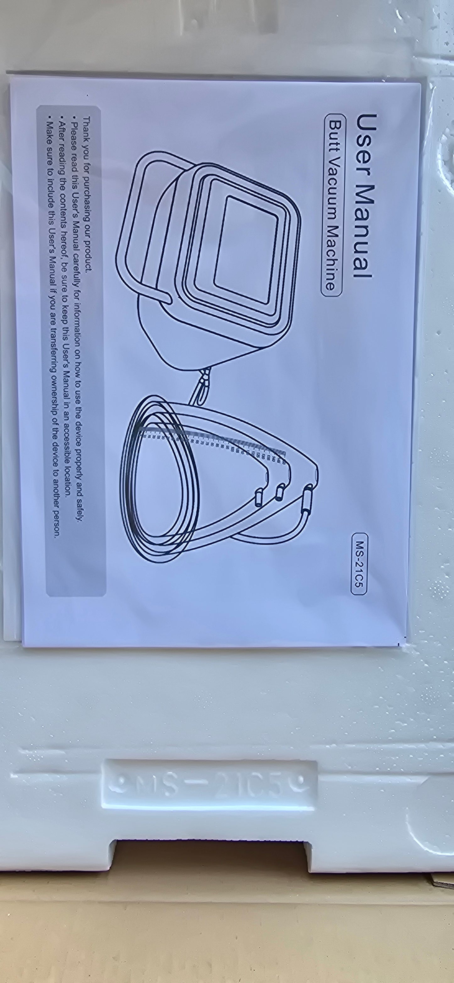Butt Vacuum Machine retail $150