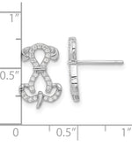 Puppy Dog Earrings 925 S