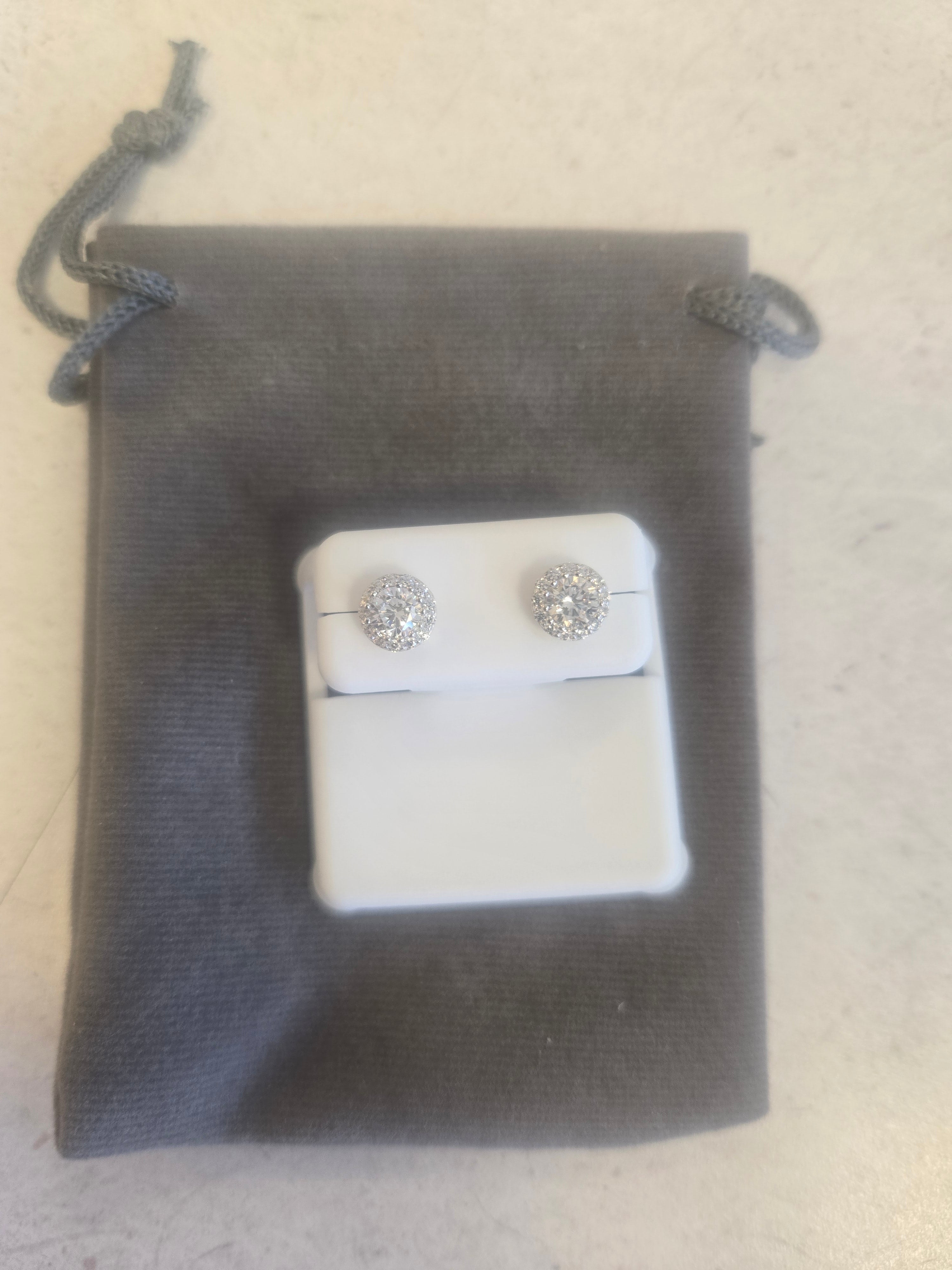 Round Ear Ring 925 Silver