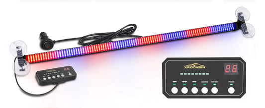 Retail $54 Red/Blue Light Bar