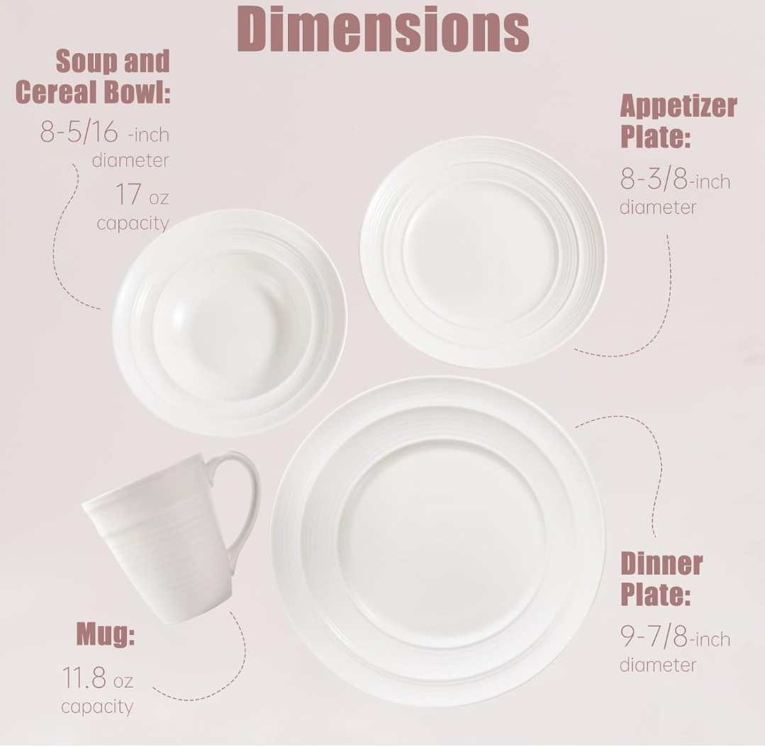 Dinnerware Set(4) Retail $51