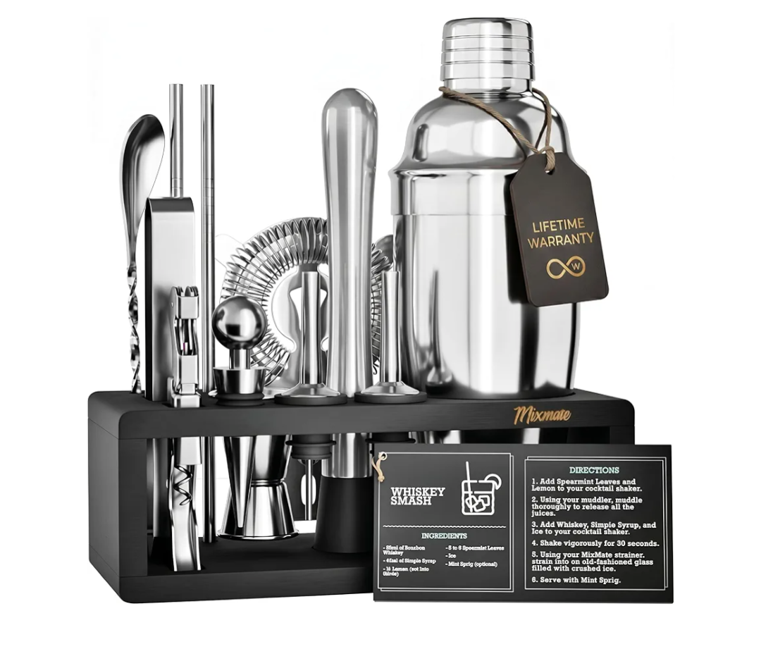 15 pc Mixer Bartender Kit