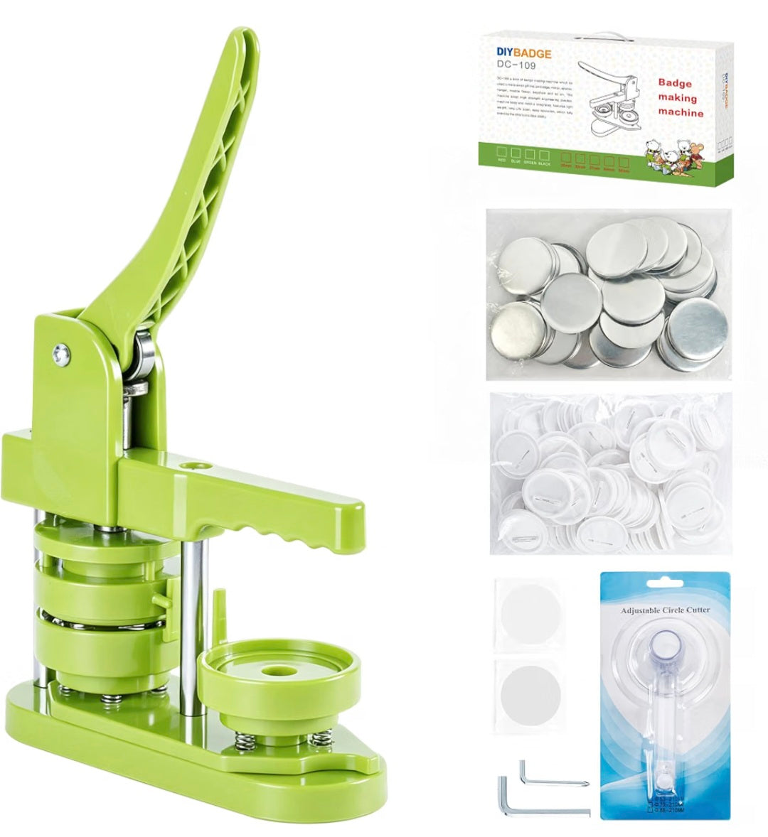 Retail $40 DC-19 Badge Making Machine