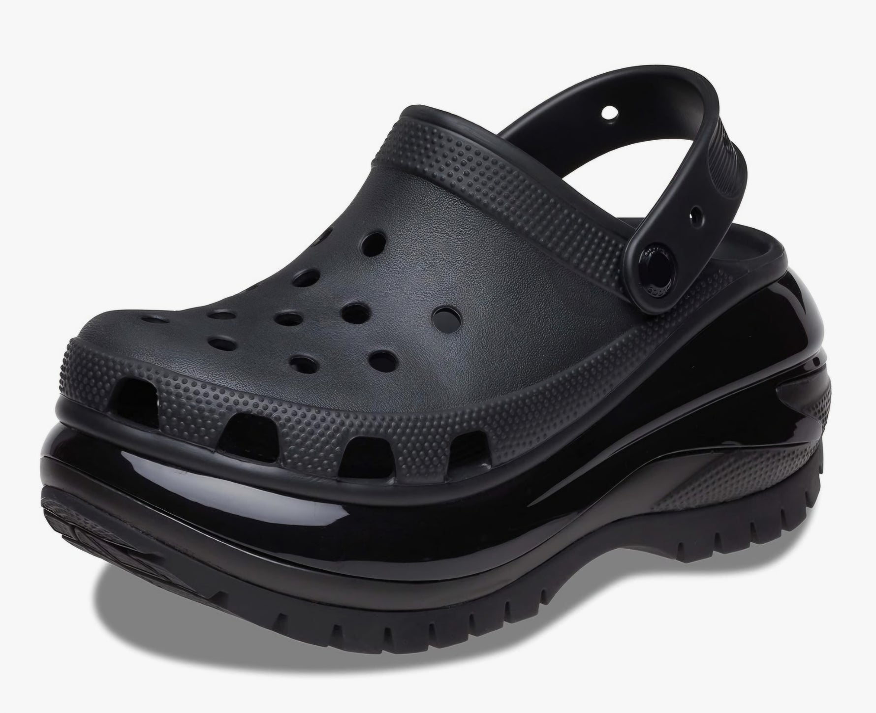 Retail $75 Clog Crocs Balck Size 8M /10W